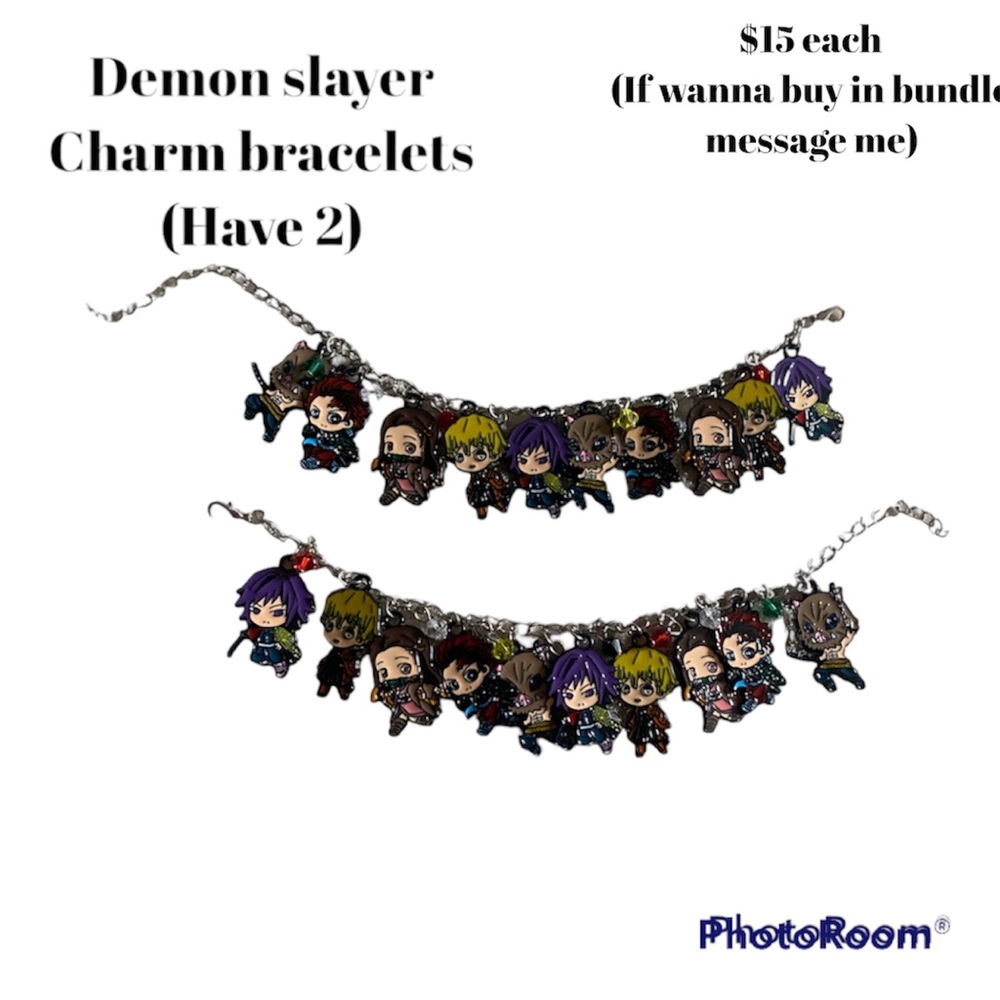 Demon slayer bracelets